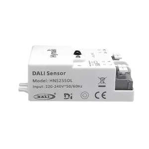 HNS255DL DALI-2 multisensor-eingangsgerät 220-240 V AC DALI D4i menschlicher Mikrowellen-Bewegungssensor für Raum