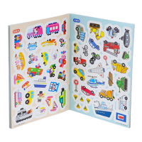 Impression professionnelle de brochures en couleur, livrets à piqûre à cheval, impression personnalisée de livrets d'autocollants réutilisables