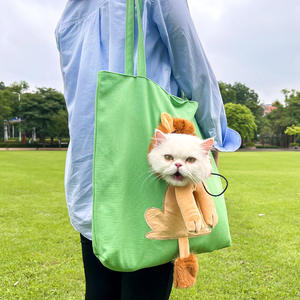 กระเป๋าสะพายไหล่สำหรับสัตว์เลี้ยงก<span class=keywords><strong>ร</strong></span>ะเป๋าลายกา<span class=keywords><strong>ร</strong></span><span class=keywords><strong>์ต</strong></span>ูนสิงโตแมวกระเป๋าสำห<span class=keywords><strong>ร</strong></span>ับออกนอกบ้านกระเป๋าสุนัขตุ๊กตา Bichon British Shorthair Corgi - Product Image 5