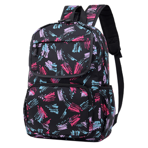 Sac à dos scolaire en polyester imperméable de haute qualité avec logo personnalisé, grande capacité, fermeture éclair, design portable, en vente - Product Image 1