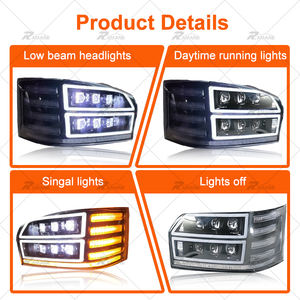 ไฟหน้า LED สำหรับรถตู้ไฮเอซ 200 ปี 2005-2018 แบบเสียบปลั๊กใช้งานได้ทันที - ชุดไฟหน้าสำหรับรถตู้โตโยต้าไฮเอซ 200 ซีรีส์ (ใช้ได้กับปี 2012) - Product Image 5