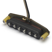 Alnico III ST Staggered Top Fiber Bobbin Single Coil Pickup B-52 M-50 N-48 Hitam