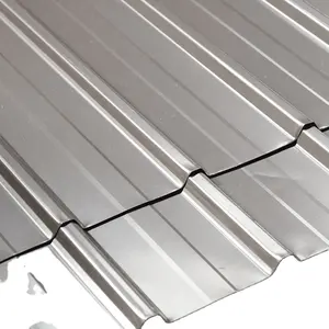 Yüksek kaliteli alüminyum çatı levhaları alüminyum oluklu çatı levhaları