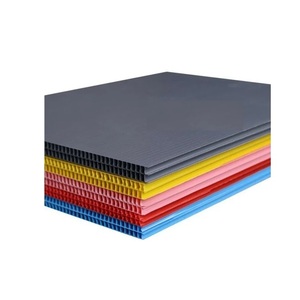 แผ่นพลาสติก PP ลูกฟูกแผ่นพลาสติกสำหรับป้องกันพื้นชั่วคราวตามความต้องการ - Product Image 4