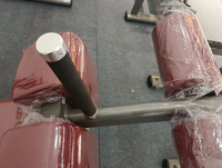 Banc de musculation inclinable réglable en acier à charge libre pour l'entraînement des pectoraux inférieurs et des bras, avec caractéristiques de sécurité