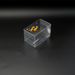 Biểu tượng tùy chỉnh chất lượng cao rõ ràng in ấn <span class=keywords><strong>PVC</strong></span> Pet PP nhựa thân thiện với môi gấp bao bì hộp cho món quà - Product Image 5