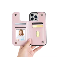 Hanman pour IPhone 16E 2025 Étui pour téléphone portable 16E Porte-cartes de luxe Housse portefeuille