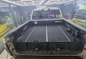 Meilleur 4*4 accessoires camion pick-up lit stockage glisser boîte à outils système de tiroirs arrière tiroirs en aluminium pour <span class=keywords><strong>Ford</strong></span> F150 - Product Image 3