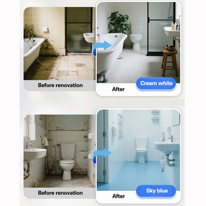Muestra Gratuita KINTOP, Revestimiento de Piso de Poliurea Líquida Impermeable de Color Personalizado, Revestimiento de Arena Epóxica de Color Mármol, Aplicación con Rodillo/Pulverizador para Balcón - Product Image 3