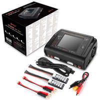 Chargeur d'équilibrage électrique intelligent HTRC T400 400W pour modèles d'avions, avec écran tactile, alimentation adaptative anti-surtension 12A EU