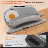 Mini Elliptique Magnétique en Acier de Haute Qualité pour Usage Domestique, Appareil Portable d'Entraînement des Jambes et d'Exercice Croisé, Écologique et Durable