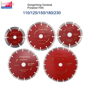 Máquina cortadora de piedra de grado industrial Dongcheng hoja de sierra 140 dientes 10 TPI OEM 7/8in Arbor 18in garantía de 3 años - Product Image 4