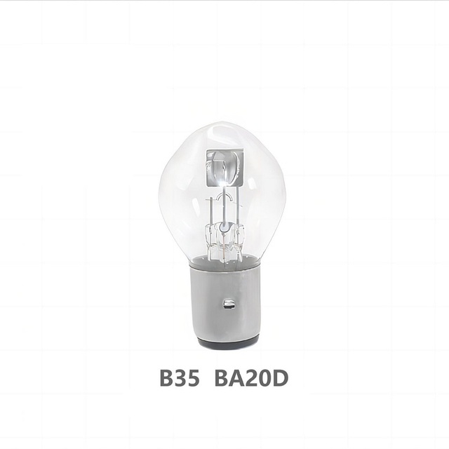 6V 12V B35 BA20D 35W Front Headlight Halogen Lamp Headlight Bulb