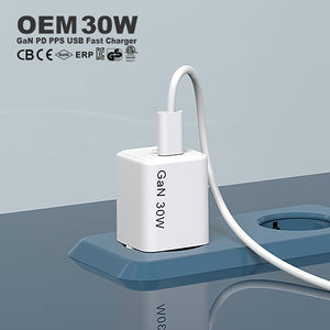 Cargador de Pared ZONSAN de 30w, Adaptador de Carga USB, Cargador Portátil Universal para Teléfono Móvil, Cargador Súper Rápido de 30w para <span class=keywords><strong>iPhone</strong></span> y Samsung - Product Image 1
