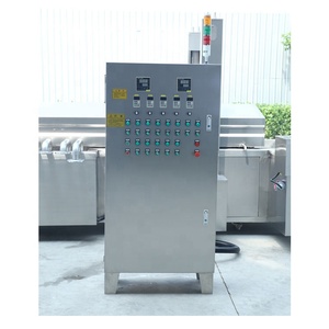 Friteuse à bande transporteuse automatique continue pour la fabrication de gari au Ghana, machine à frites de pommes de terre, prix <span class=keywords><strong>McDonald</strong></span>'s - Product Image 5