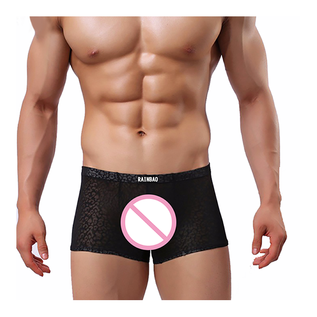 herren slip mit penishülle Rubberfashion Latex Slip mit Penishülle - kurze sexy Rubber mit Kondom main image 1