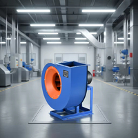 Ventilateurs extracteurs électriques à haute pression pour l'élimination de la poussière, ventilateurs centrifuges industriels 380V