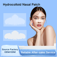 Patchs Nasaux Hydrocolloïdes Professionnels Invisibles de Qualité Supérieure pour Couvrir les Imperfections du Nez et Traitement de l'Acné du Visage – Grande Taille