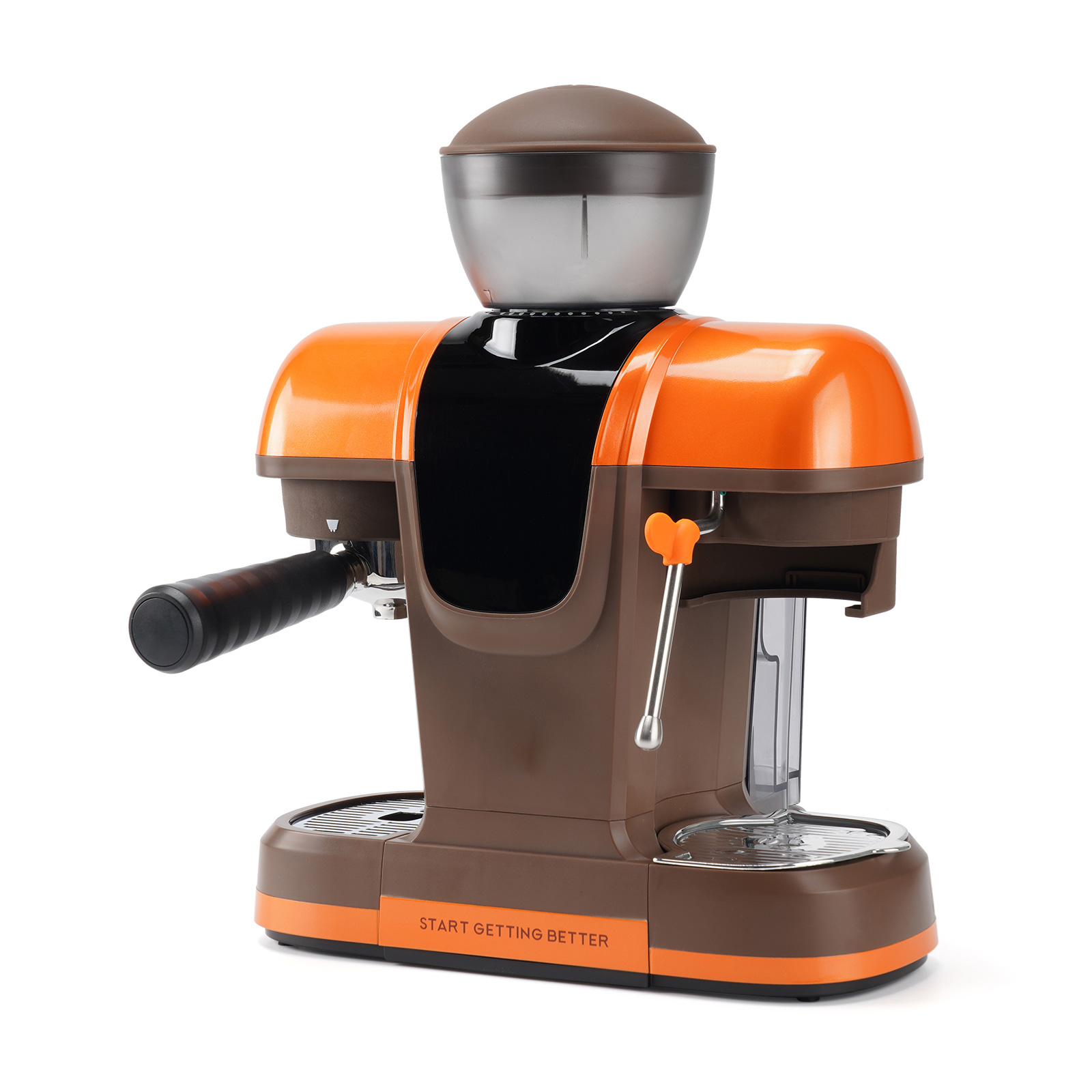 Machine orange individuelle