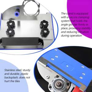 45° Angle Grinder Stand Stainless Steel Tile Chamfering <b>Tool</b> for Cutting Ceramic Stone 45 Degree Chamfer Cutting <b>Tool</b>-006 - Product Image 6