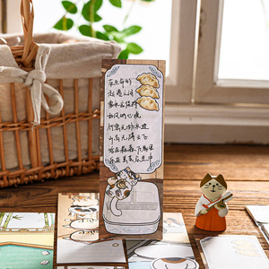 Bloc de Notas Adhesivas Fengqi E6 con Diseño de Gatos, Serie de Historias Kawaii, Bloc de Notas Adhesivas Portátil para Decoración de Diarios y Uso Corporativo - Product Image 4