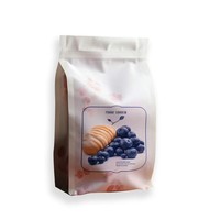 Sac d'emballage en plastique souple personnalisé imprimé en Mylar pour aliments congelés pour animaux de compagnie, café, thé, bonbons, collations, noix, fruits secs, cosmétiques, graines