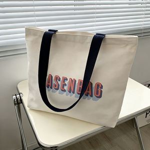 Custom Printed Logo Reusable Durable Heavy Duty Cotton <b>Canvas</b> Promotion Bag for Women - Product Image 1