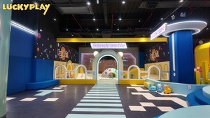 Équipement de terrain de jeu intérieur pour enfants, personnalisé sur mesure, directement de l'usine, pour parcours Ninja et <span class=keywords><strong>Mario</strong></span> Sport, conception globale de projet réaliste - Product Image 3