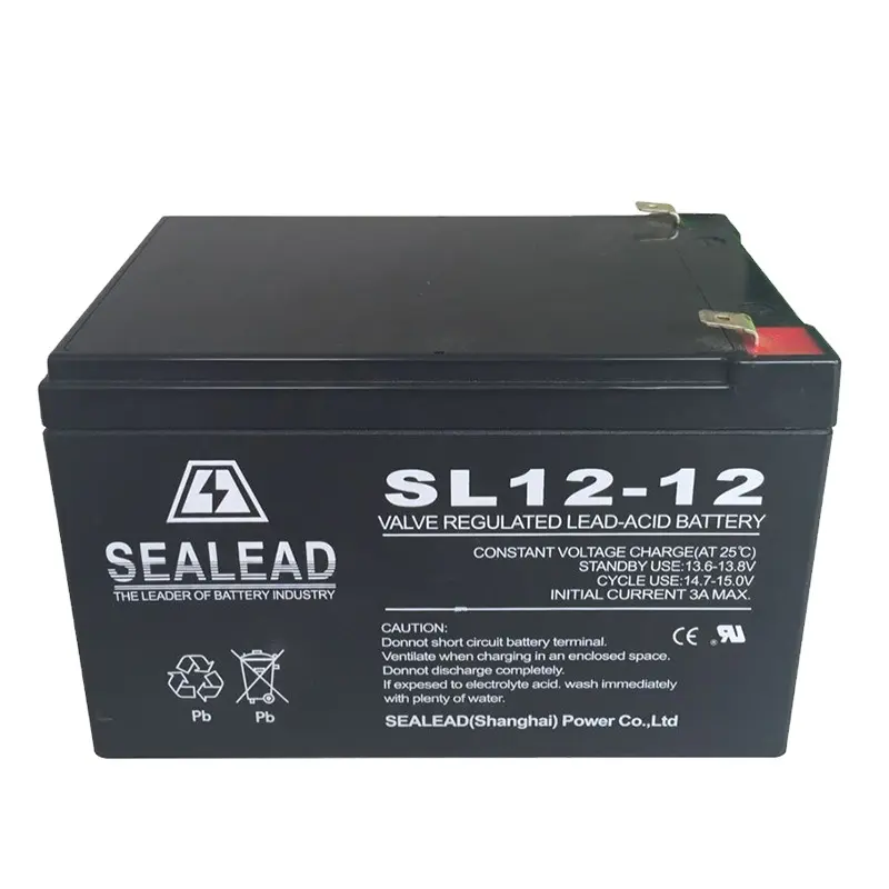 Düşük MOQ AGM SLA mühürlü kurşun asit batarya 12V 7/12/20AH tıbbi UPS sistemi