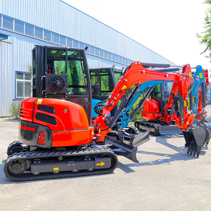 Mini Excavadora Hidráulica de 3.5 Toneladas, Excavadora Pequeña de 1 y 2 Toneladas para Construcción, Aprobada por la EPA y la CE - Product Image 4
