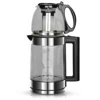 Théière turque à Double fonction 1,8 l, chaudière à eau chaude composite Samovar, bouilloires électriques en verre