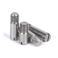 Vis sans tête fendue à queue ronde à filetage externe en acier inoxydable SS SUS 304 316 316L A2 A4 70 80 DIN427