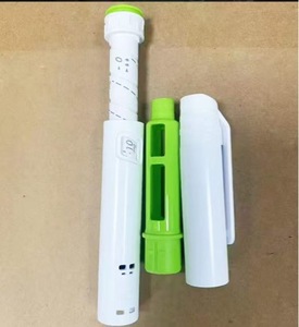 Stylo cartouche en plastique de 3 ml, vide, rechargeable, portable, avec logo personnalisé - Product Image 2