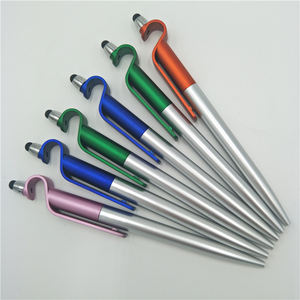 Bolígrafo con Pluma y Logotipo Personalizado, Soporte <span class=keywords><strong>para</strong></span> Teléfono Celular, Tinta Ecológica Azul/Negra, Tinta Efectiva - Product Image 5