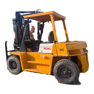 TCM 6 Ton FD60Z8 carretilla elevadora diesel de segunda mano con motor ISUZU 6BG1 en buen estado - Product Image 1