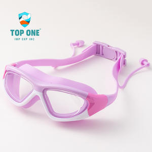TopOne prix de gros lunettes de natation anti-buée pour enfants avec étui - Product Image 3