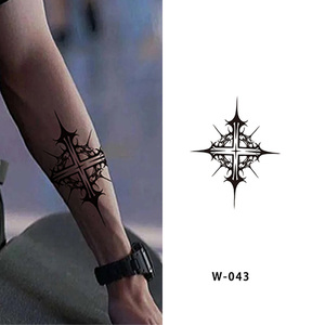 DIY Custom Temporary <b>Tattoo</b> Sticker Water Transfer Semi Permanent Body Art <b>Paper</b> Decal for Arm Professional Party Use - Product Image 4