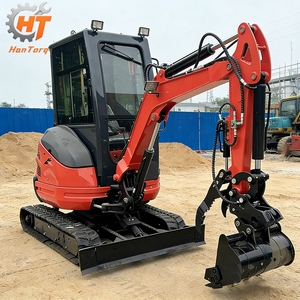Livraison gratuite Sonca EPA CE Micro-excavatrice, mini-excavatrice agricole, excavatrice hydraulique pour ferme et jardin, excavatrice compacte de 2 tonnes - Product Image 1