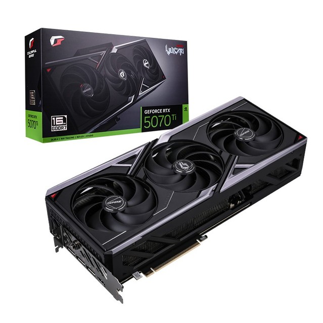 Brand New Factory-sealed RTX 5070 Ti Vulcan 16GB GPU for Workstation & Desktop Gaming and Video Editing
