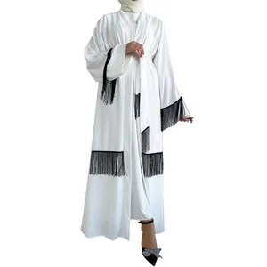 Manteau d'abaya personnalisé, robe ethnique pour femmes musulmanes, abaya design pour l'Arabie Saoudite, caftan