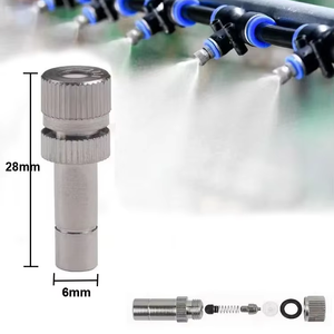 Amazons Hot Low Pressure <strong>Nozzles</strong> Fine <strong>Atomization</strong> Stainless Steel Irrigation Disinfection Cooling Fog <strong>Nozzles</strong> - Product Image 3