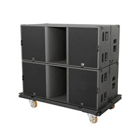 KA28 Dj Outdoor Party Sound Activities Dual 18 Inch Subwoofer Speaker