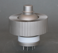 Tube électronique métal-céramique, transistor de puissance à amplificateur élevé, cathode à oxyde concentré, triode 3CPX1500A7
