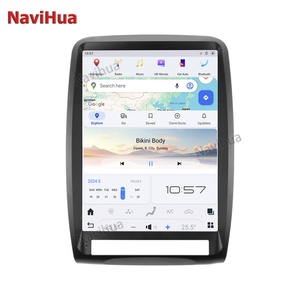 Navihua New Design 13.8'' Touch Screen Android Car Radio GPS Navigation Car <b>DVD</b> <b>Player</b> Multimedia for Dodge Durango 2011-2013 - Product Image 4