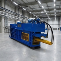 Nouvelle presse à carton carrée automatique hydraulique avec moteur, haute sécurité, compacteur de papier usagé robuste pour le recyclage à grande échelle