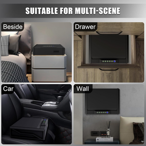 Дешевый оптовый биометрический безопасный пистолет с противоугонным небольшим металлическим пистолетом быстрого доступа безопасный отпечаток пальца - Product Image 4