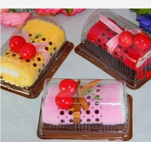 Suisse pas cher cadeau promotionnel personnalisé <span class=keywords><strong>serviette</strong></span> de gâteau de <span class=keywords><strong>mariage</strong></span> - Product Image 4