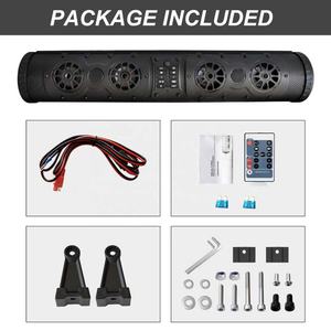 Shu-Ran SRMSB-03 ลำโพงซาวด์บาร์ขนาด 27 นิ้ว RGB สำหรับรถกอล์ฟและรถ ATV/UTV กันน้ำ ทนทาน พกพาสะดวก รองรับ AUX-IN - Product Image 2