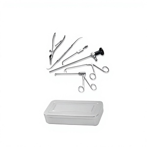 Juego de cirugía sinusal de grado A + de alta calidad, la mejor base de instrumentos quirúrgicos para cirugía sinusal, BOITE POUR LE LARYNX CE ISO13485 - Product Image 1