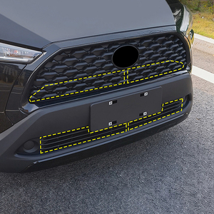 Accesorios exteriores de malla de diamante para rejilla delantera de coche OEM adecuado para <span class=keywords><strong>Toyota</strong></span> 2022 <span class=keywords><strong>Corolla</strong></span> coche a prueba de insectos y malla de ratón - Product Image 2